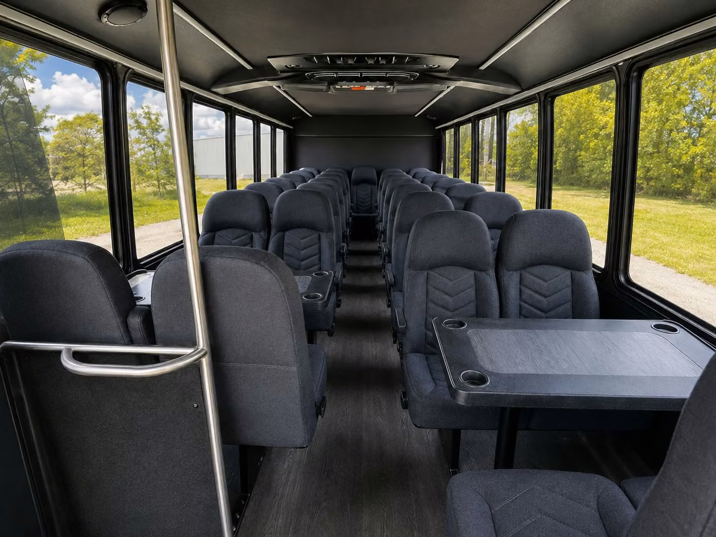 20 passenger minibus interior