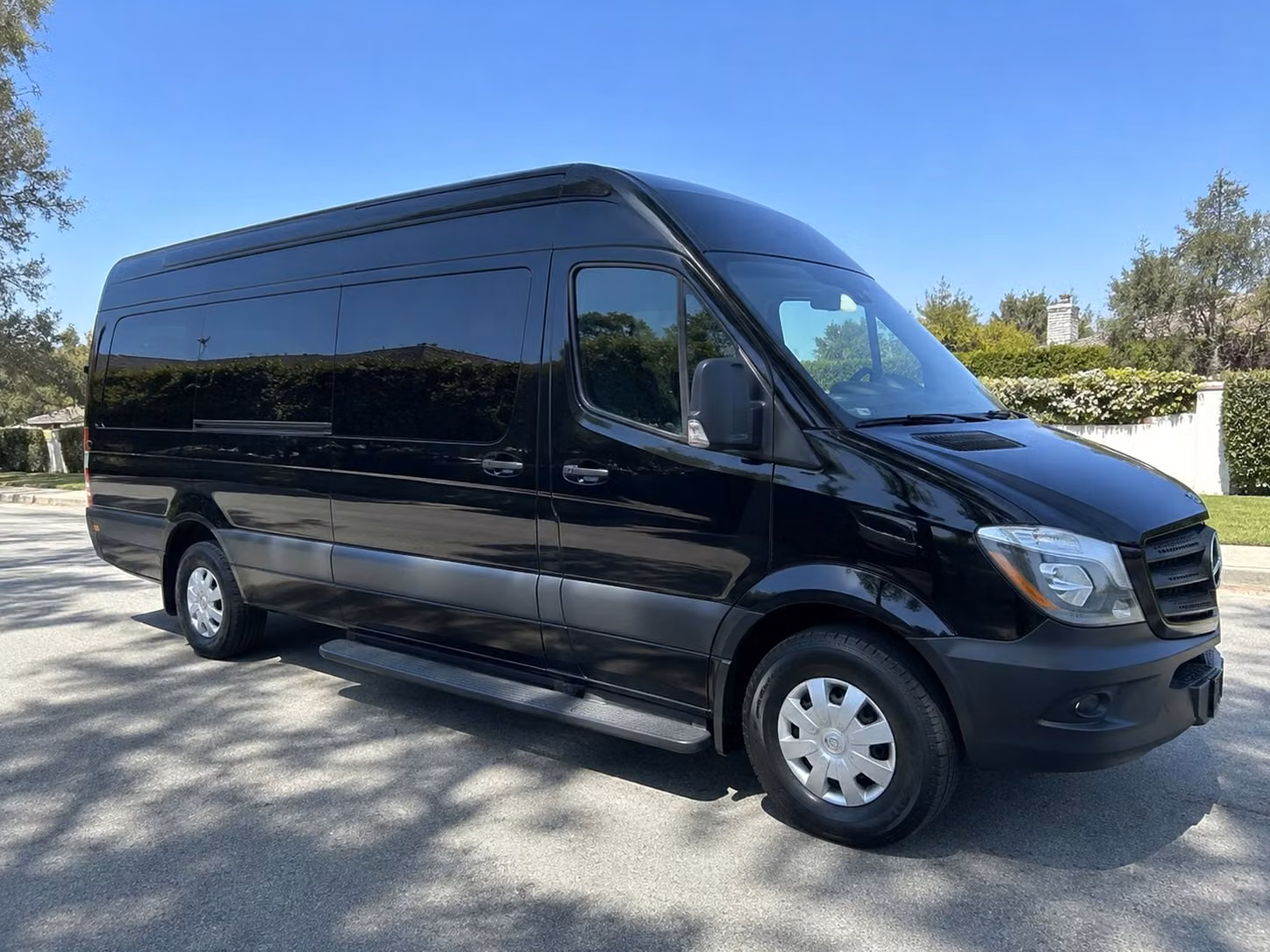 sprinter van with driver