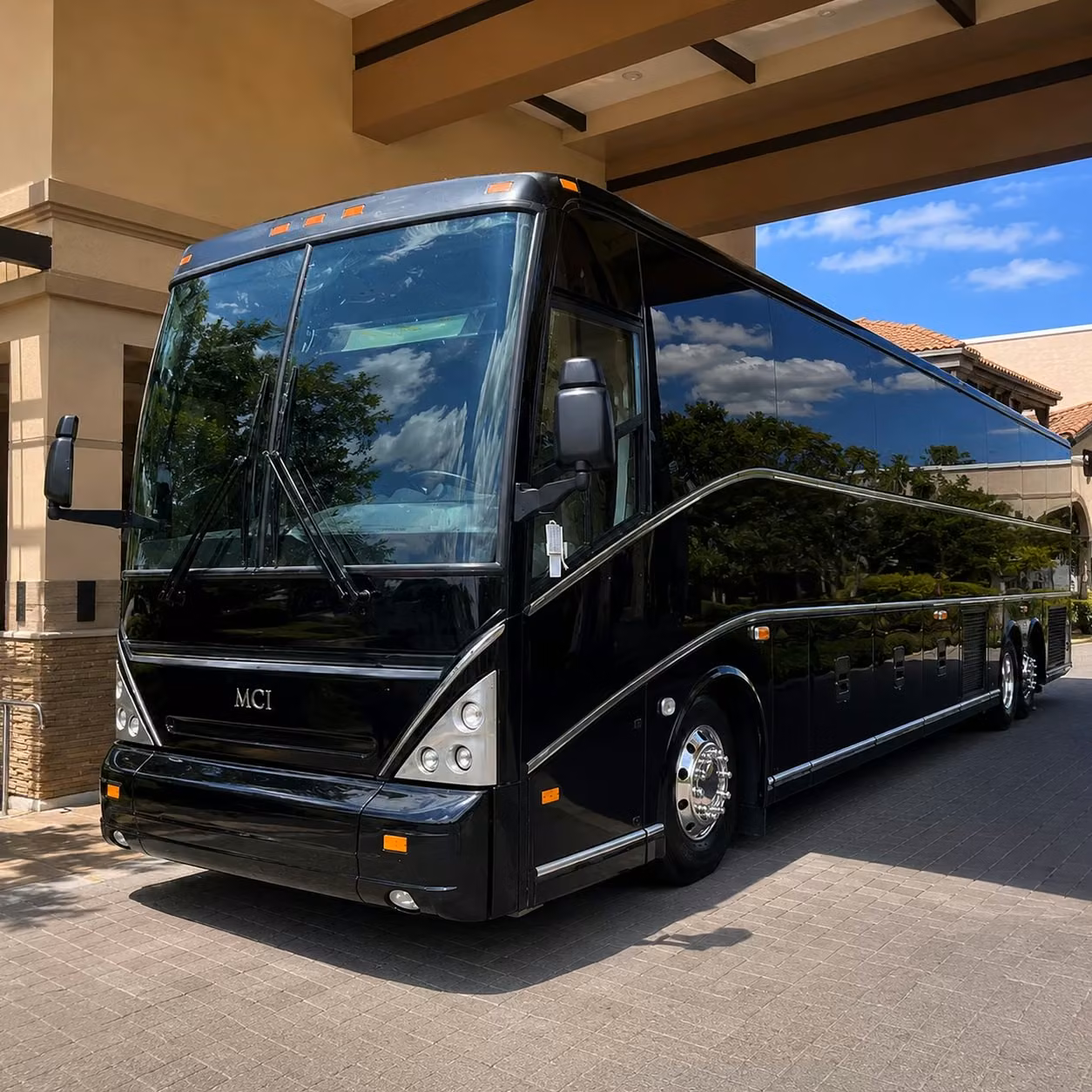 trenton airport transfer charter bus rentals