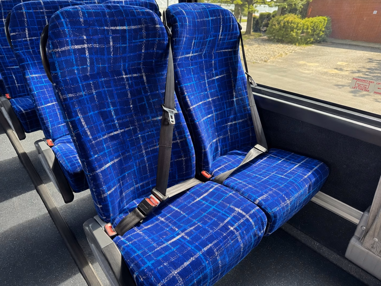 trenton charter bus interior