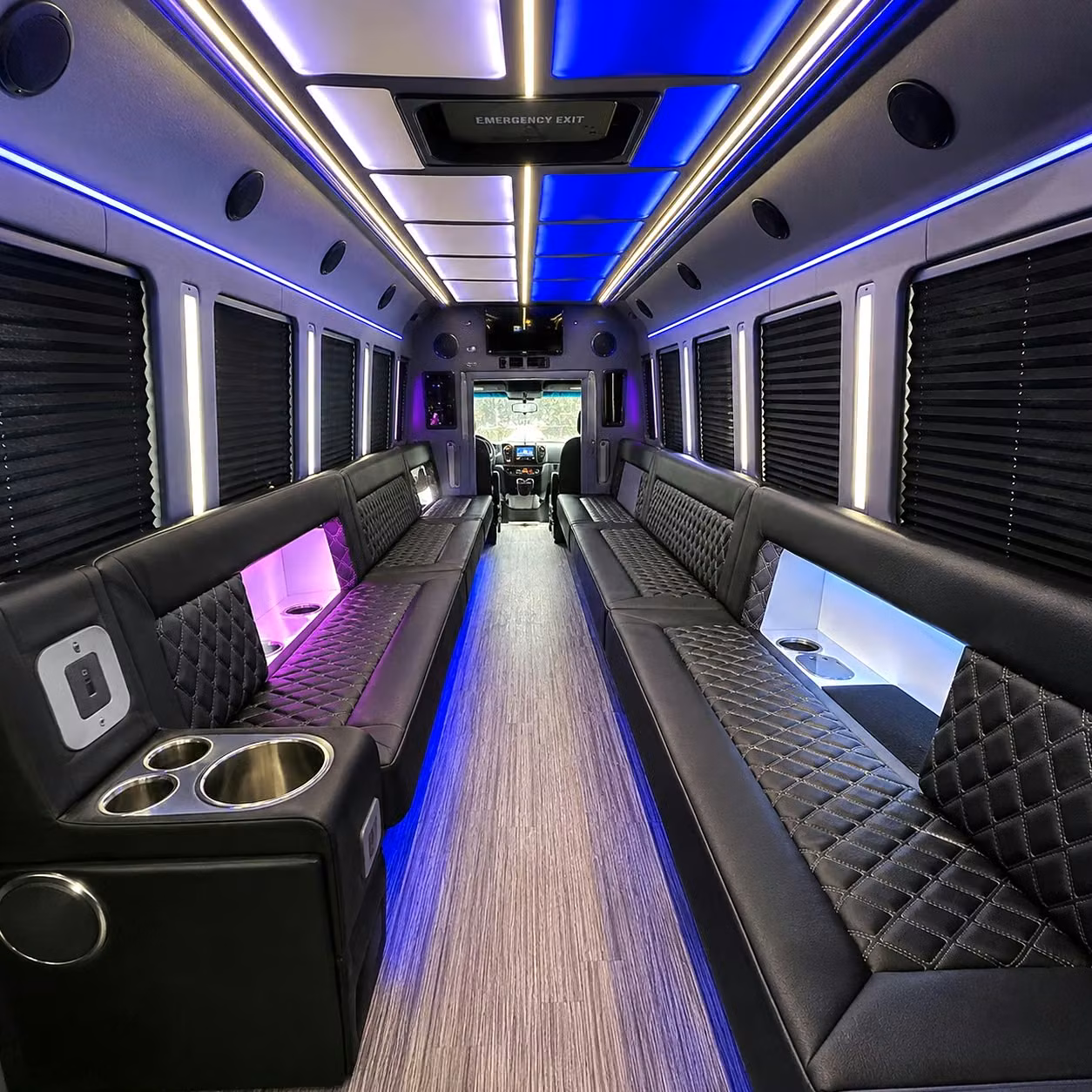 wherever the show takes you a party bus keeps the night going